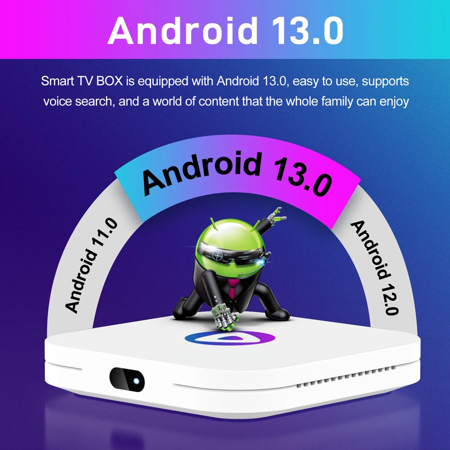 H96 MAX TV Box Μ1, 8K, RK3528, 2/16GB, WiFi, Bluetooth, Android 13