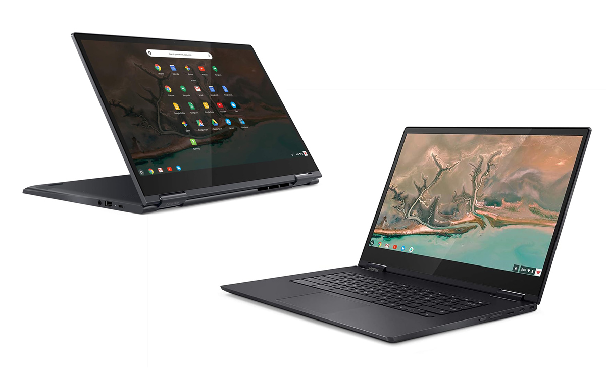 LENOVO Laptop Yoga Chromebook C630, Refurbished Grade A, i7-8550U, 16/128GB EMMC, 15.6″, Cam, UHD Graphics 620, Chrome OS