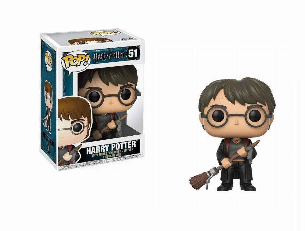 Φιγούρα Funko POP! Harry Potter – Harry w/Firebolt & Feather #51