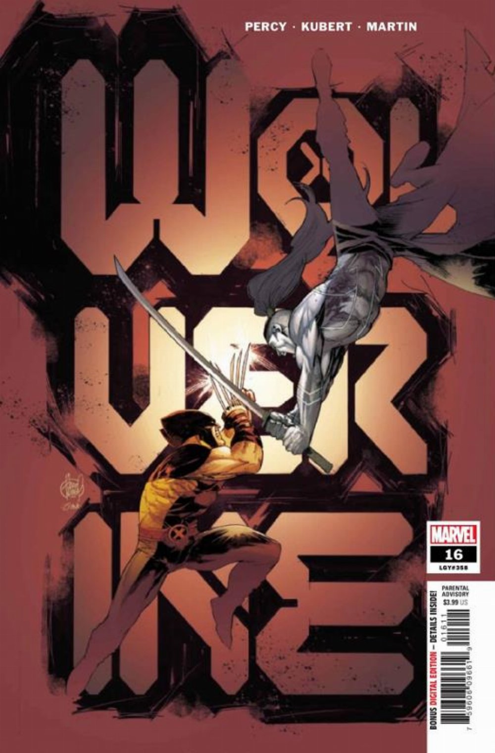 Τεύχος Κόμικ Wolverine #16