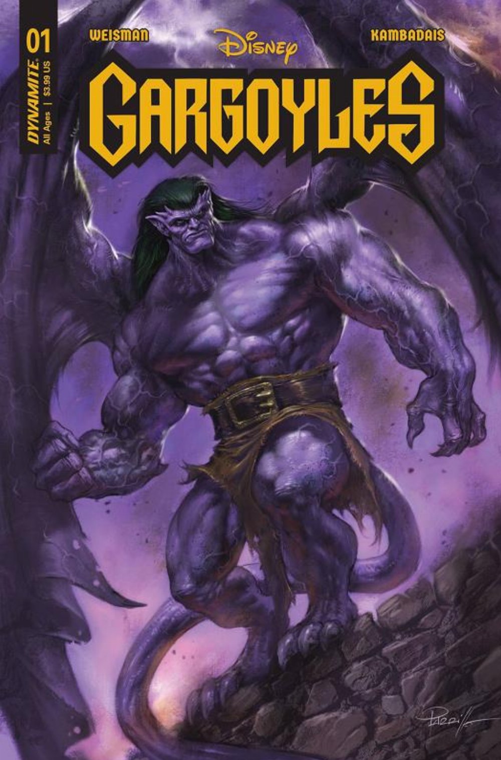 Gargoyles #01 Cover C Parrillo