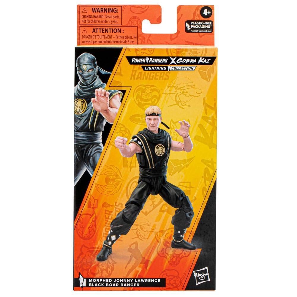 Power Rangers x Cobra Kai Lightning Collection – Morphed Johnny Lawrence Black Boar Ranger Φιγούρα Αγαλματίδιο (15cm)