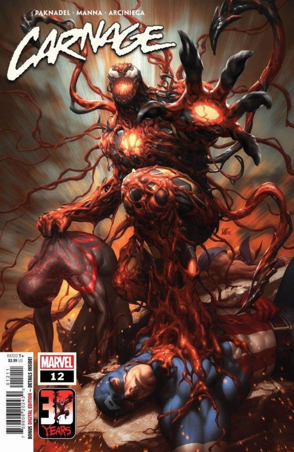Τεύχος Κόμικ Carnage #12