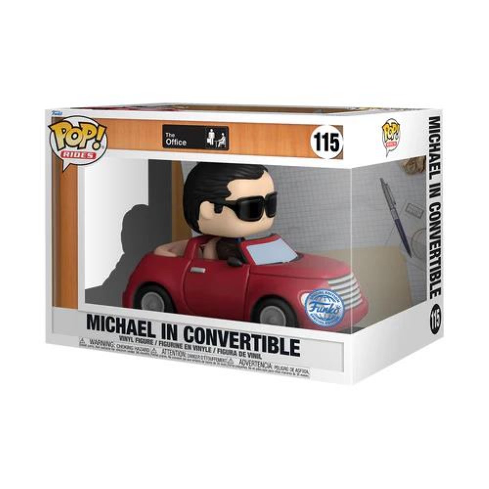 Φιγούρα Funko POP! Rides: The Office – Michael In Convertible #115 (Exclusive)