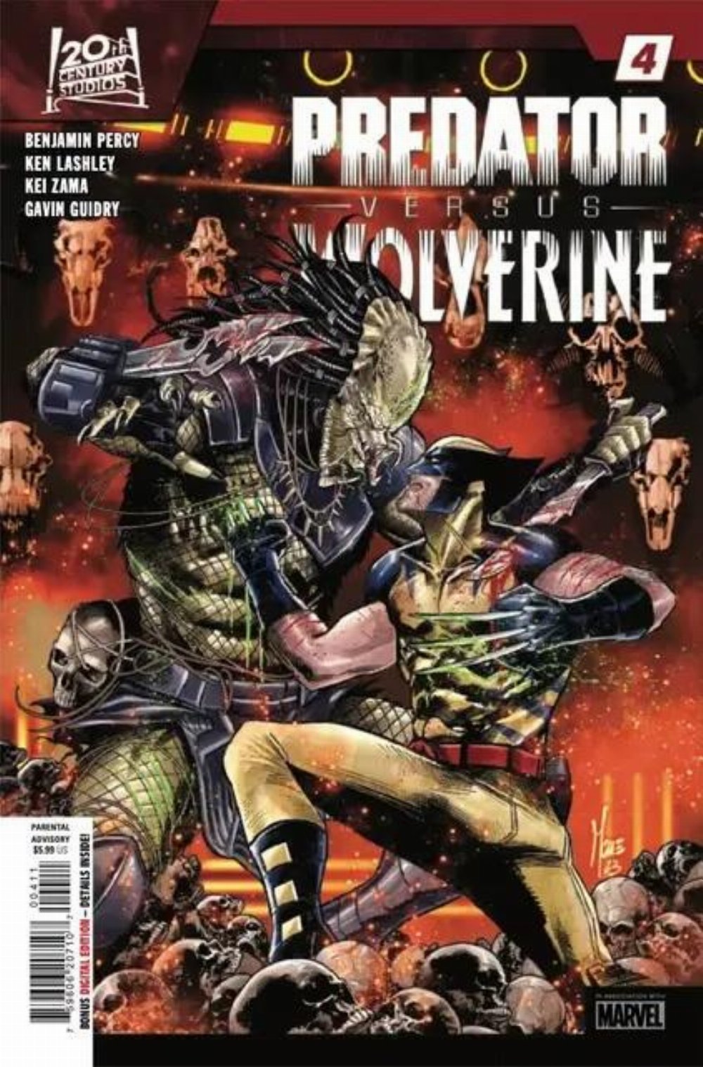Τεύχος Κόμικ Predator Vs. Wolverine #4