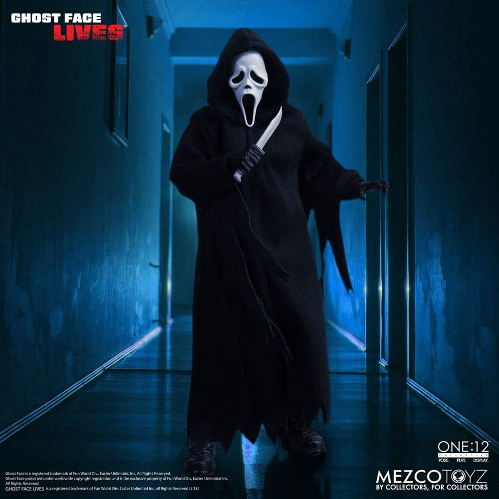 Scream – Ghost Face 1/12 Φιγούρα Δράσης (16cm)