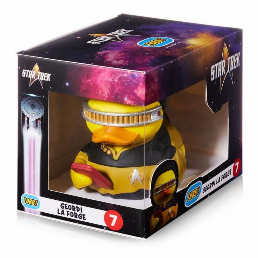 Star Trek Boxed Tubbz – Geordi La Forge #7 Φιγούρα Παπάκι Μπάνιου (10cm)
