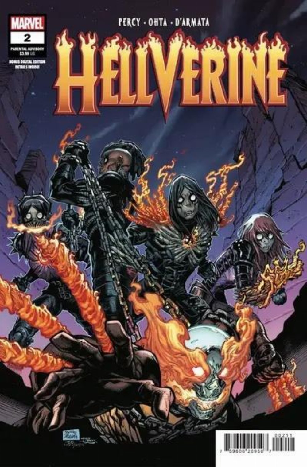 Τεύχος Κόμικ Hellverine #2 (Of 4)