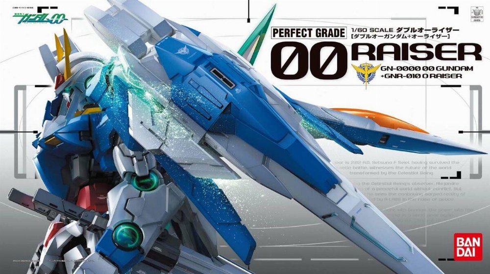 Mobile Suit Gundam – Perfect Grade Gunpla: OO-Raiser 1/60 Σετ Μοντελισμού