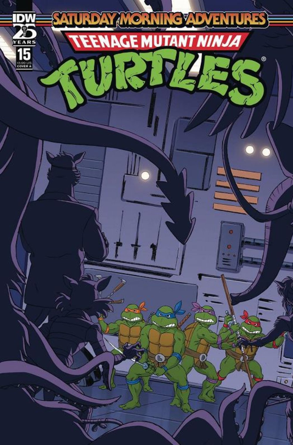 Τεύχος Κόμικ Teenage Mutant Ninja Turtles Saturday Morning Adventures #15
