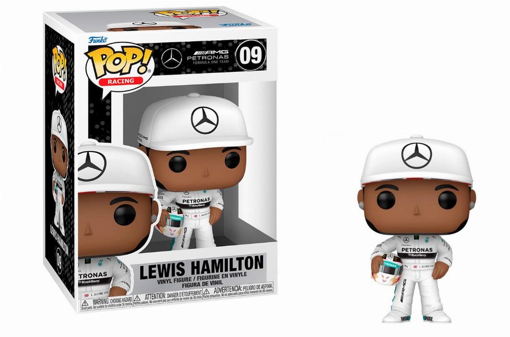 Φιγούρα Funko POP! F1 Racing: Mercedes – Lewis Hamilton with Helmet #09
