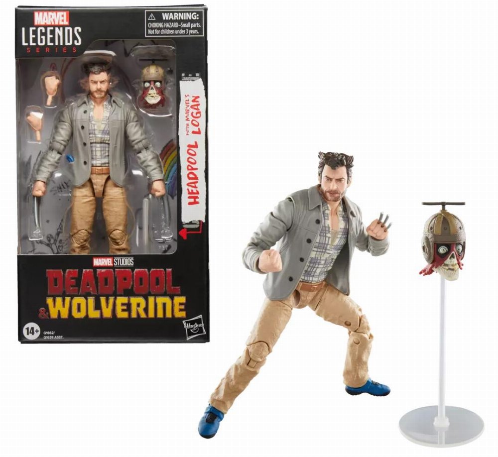 Marvel Legends: Deadpool & Wolverine – Headpool Logan Φιγούρα Δράσης (15cm)