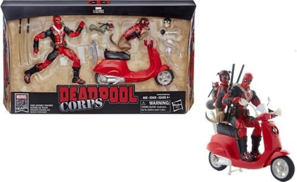 Marvel Legends: Deadpool Corps – Deadpool with Scooter Φιγούρα Δράσης (15cm)