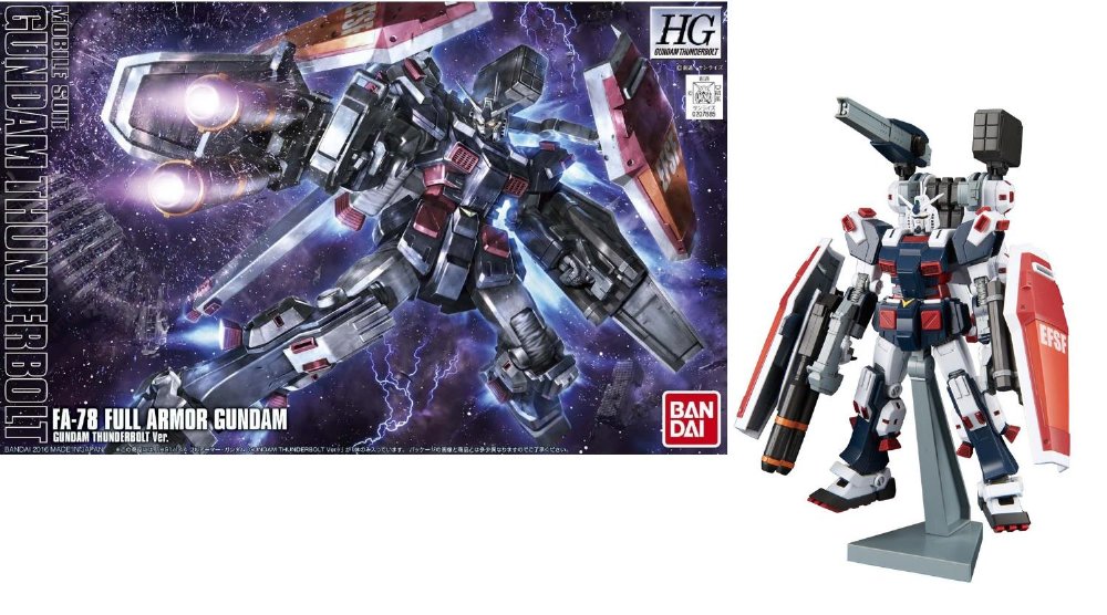 Mobile Suit Gundam – High Grade Gunpla: Full Armor Gundam Thunder 1/144 Σετ Μοντελισμού