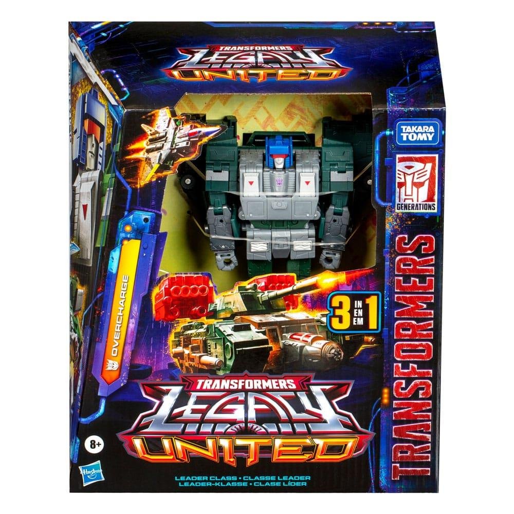 Transformers: Generations Legacy United Leader Class – Overcharge Φιγούρα Δράσης (19cm)
