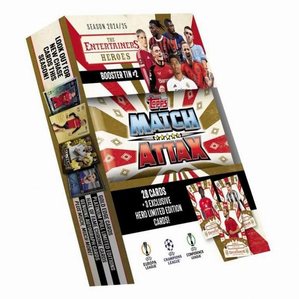 Topps – Match Attax UCC 2024-25 Κάρτες Mini Tin #2 (31 Κάρτες)