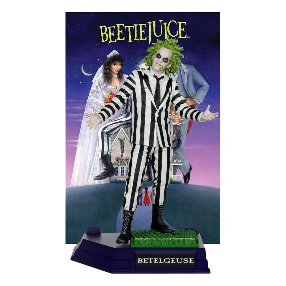 Beetlejuice 1988: Movie Maniacs – Beetlejuice Φιγούρα Αγαλματίδιο (17cm)