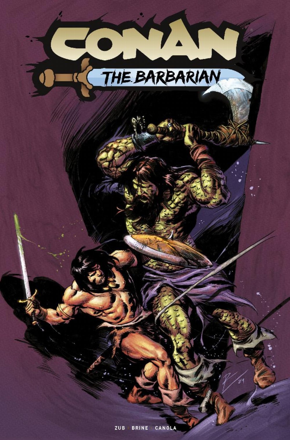 Τεύχος Κόμικ Conan The Barbarian #18 Cover B