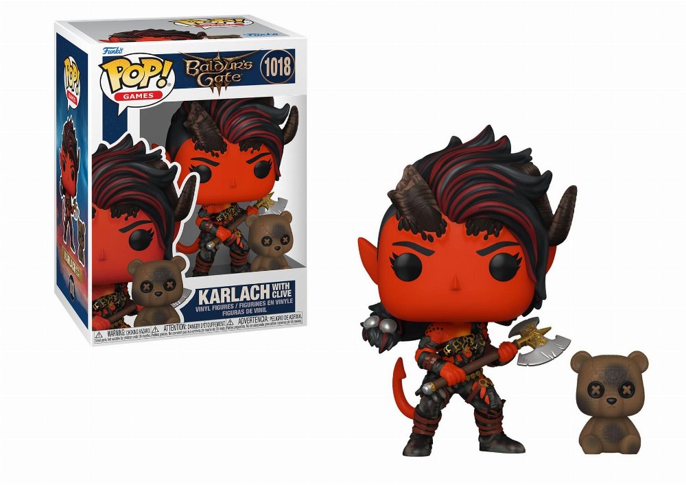 Φιγούρα Funko POP! Baldur’s Gate – Karlach with Clive #1018