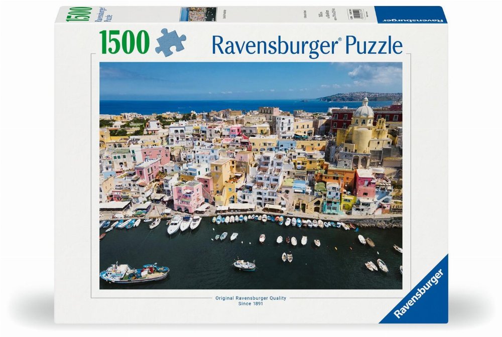 Παζλ 1500 κομμάτια – The Colors Of Procida Italy