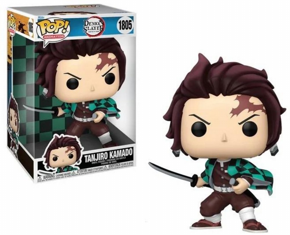 Φιγούρα Funko POP! Demon Slayer: Kimetsu no Yaiba – Tanjiro Kamado #1805 Jumbosized