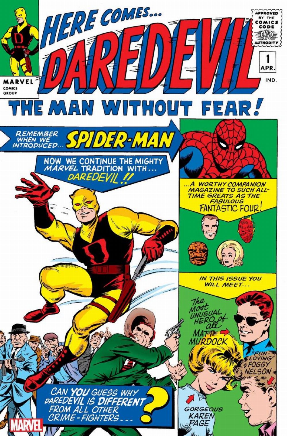 Τεύχος Κόμικ Daredevil #1 Facsimile Edition