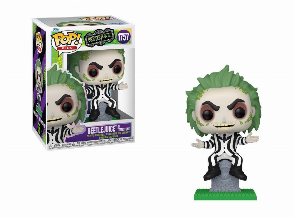 Φιγούρα Funko POP! Beetlejuice – Beetlejuice on Tombstone #1757