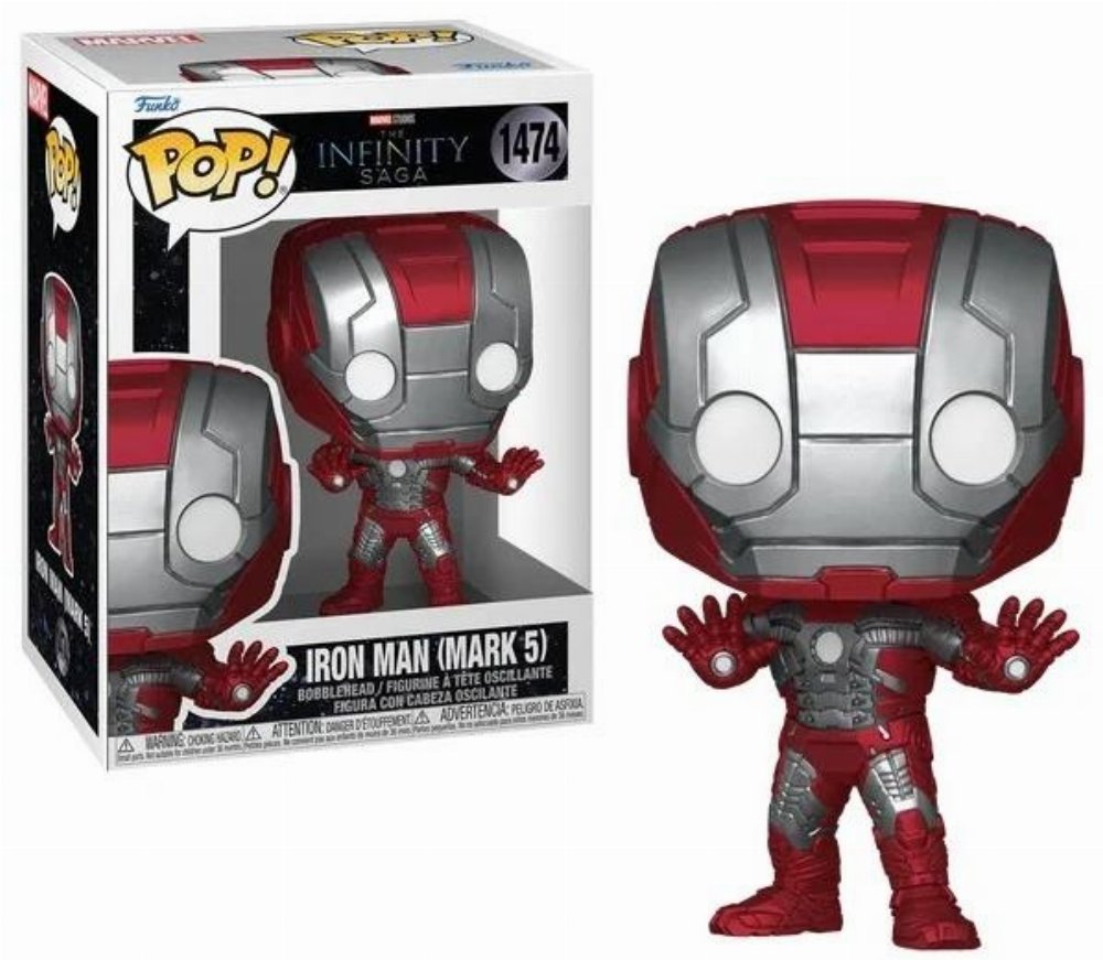 Φιγούρα Funko POP! Marvel: Infinity Saga – Iron Man (Mark 5) #1474