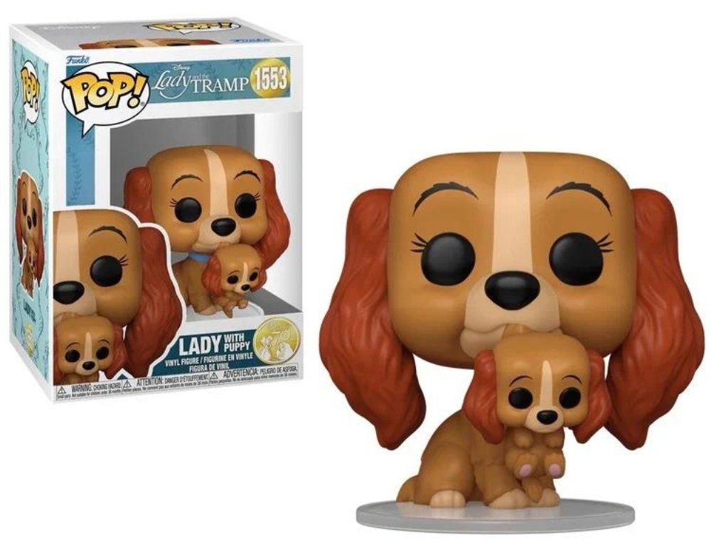 Φιγούρα Funko POP! Disney: The Lady and the Tramp – Lady with Puppy #1553