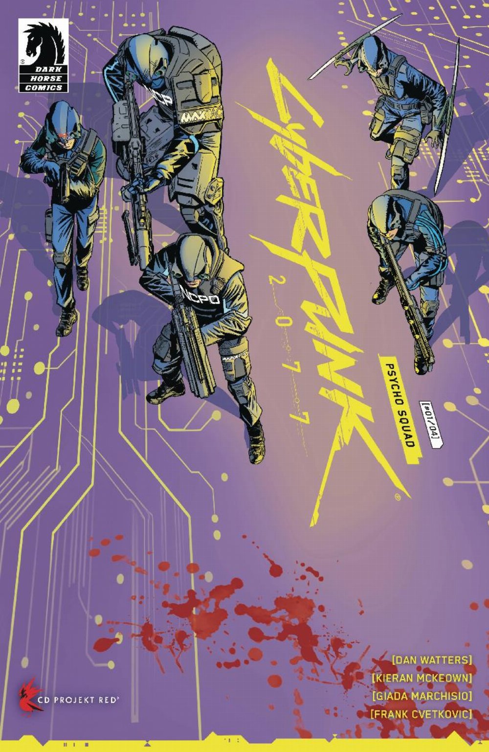 Τεύχος Κόμικ Cyberpunk 2077 Psycho Squad #1