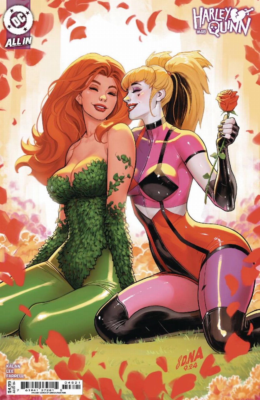 Τεύχος Κόμικ Harley Quinn #48 Nakayama Cardstock Variant Cover