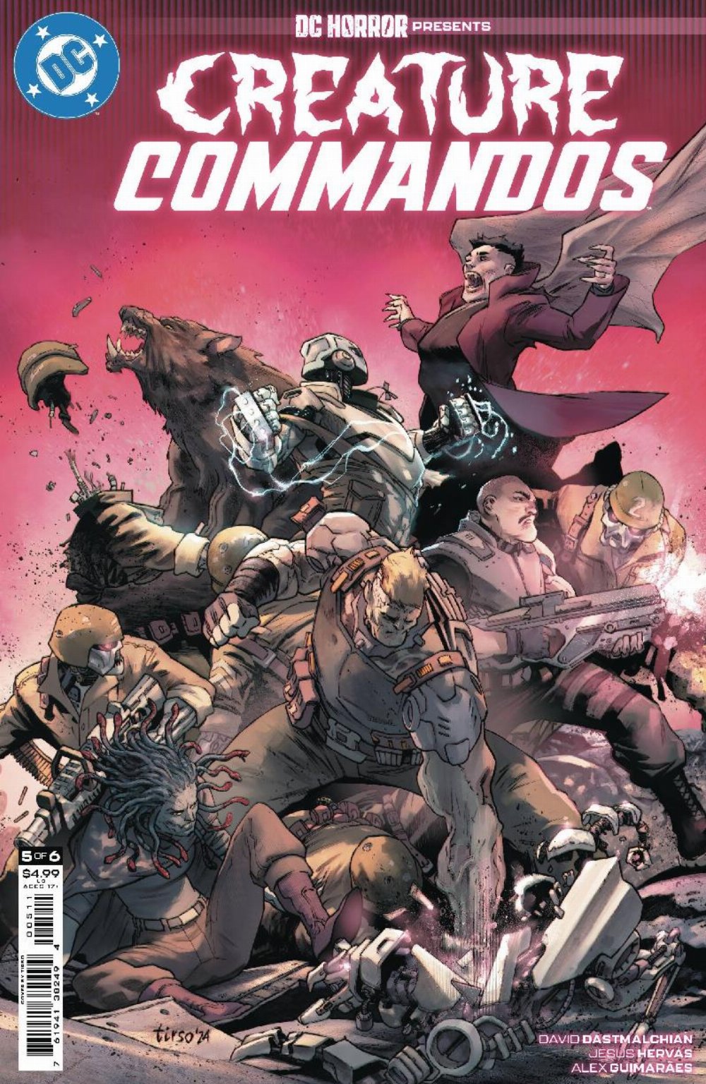 Τεύχος Κόμικ DC Horror Presents Creature Commandos #5 (Of 6)