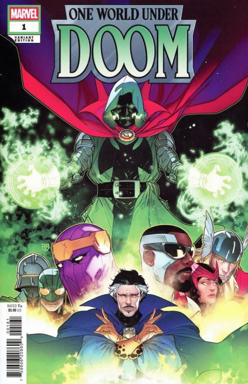 Τεύχος Κόμικ One World Under Doom #1 (OF 9) Silva Variant Cover
