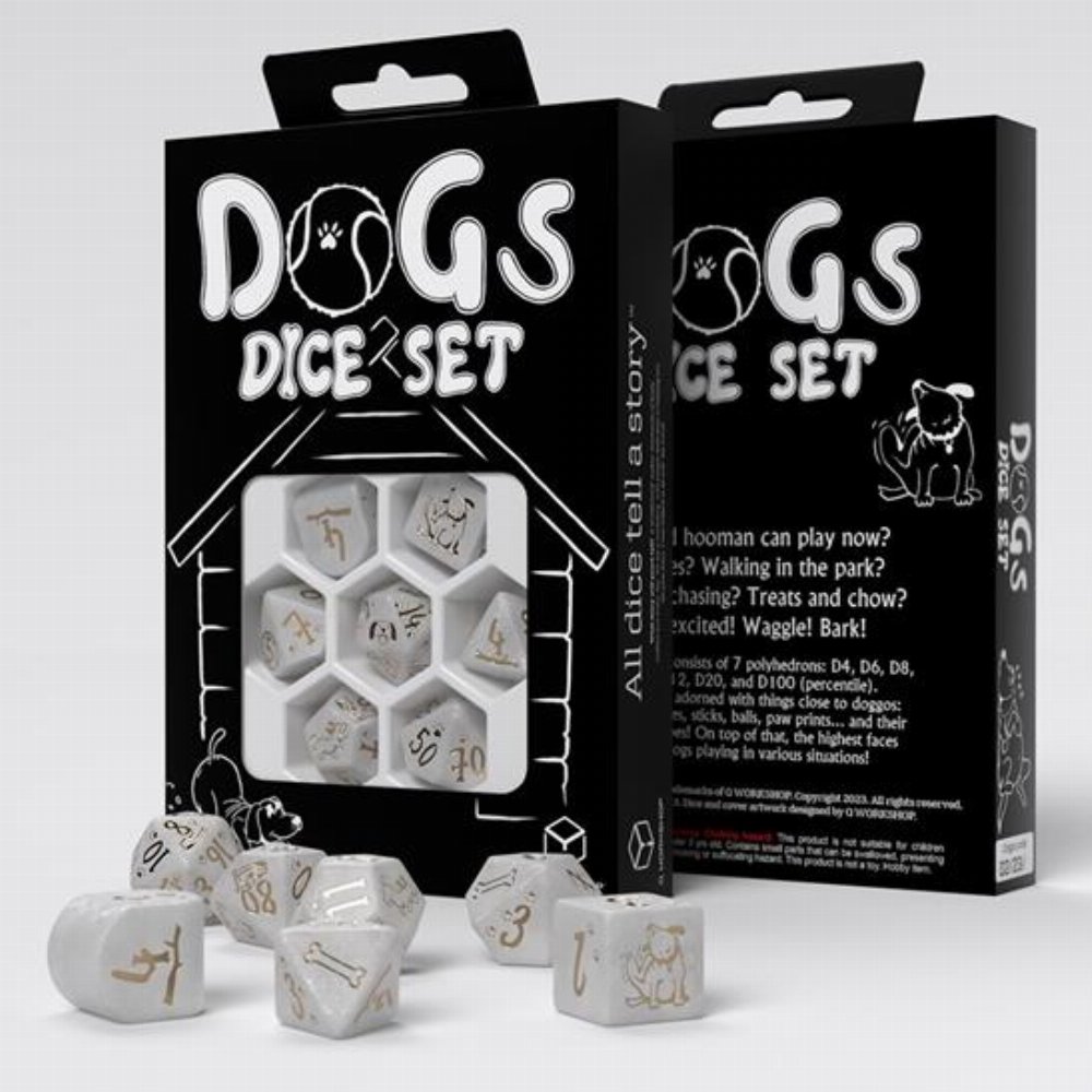 Σετ Ζάρια – Dogs Dice Set: Charlie