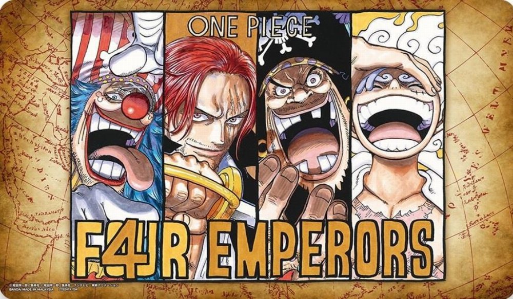 One Piece Card Game – Limited Edition Vol. 2 Official Playmat: Four Emperors