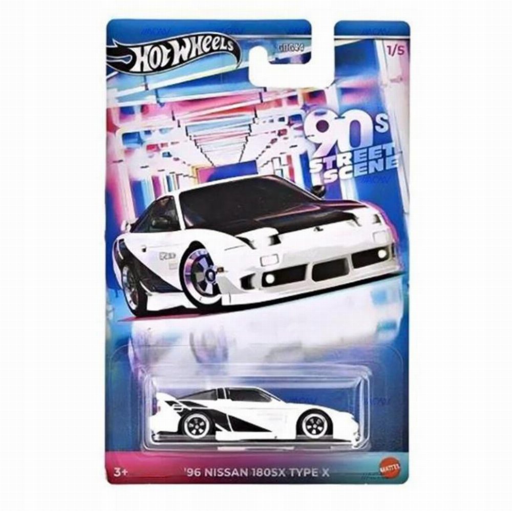 Hot Wheels – 90’S Street Scene – ’96 Nissan 180SX Type X (JCB57)