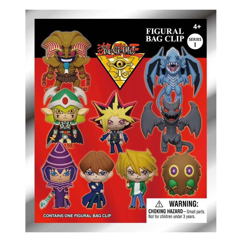 Yu-Gi-Oh! – 3D Bag Clip Μπρελόκ Series 1 (Τυχαίο Περιεχόμενο)