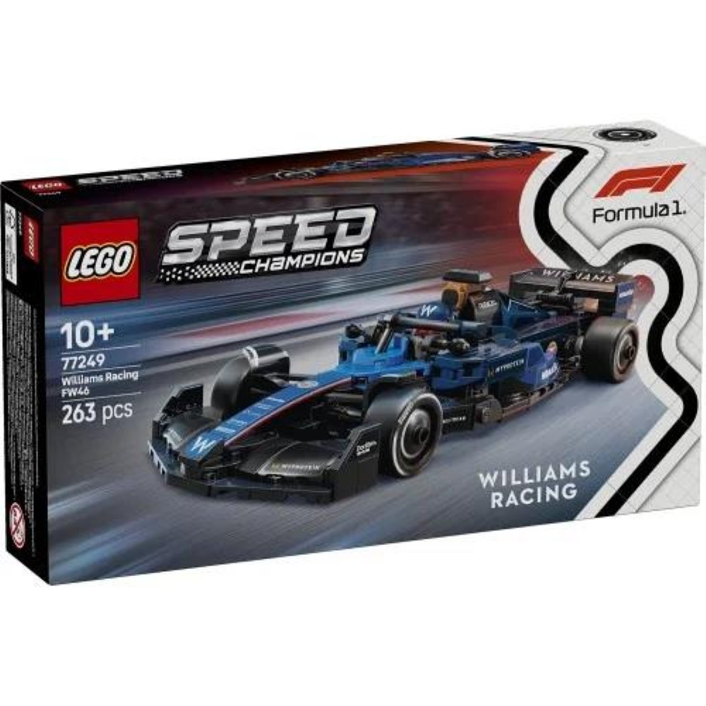 LEGO Speed Champions – Williams Racing FW46 F1 Race Car (77249)