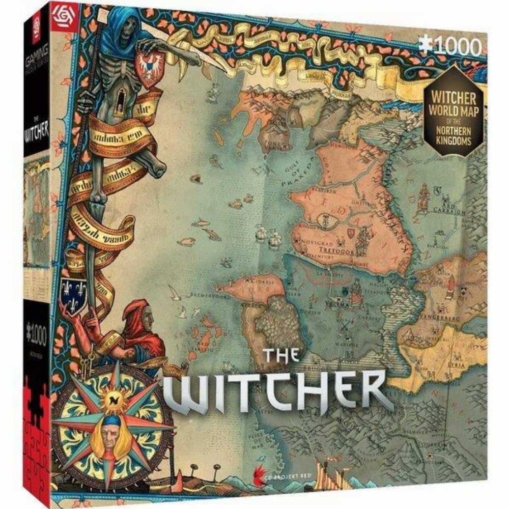 Puzzle 1000 pieces – The Witcher 3: The Northern Kingdoms