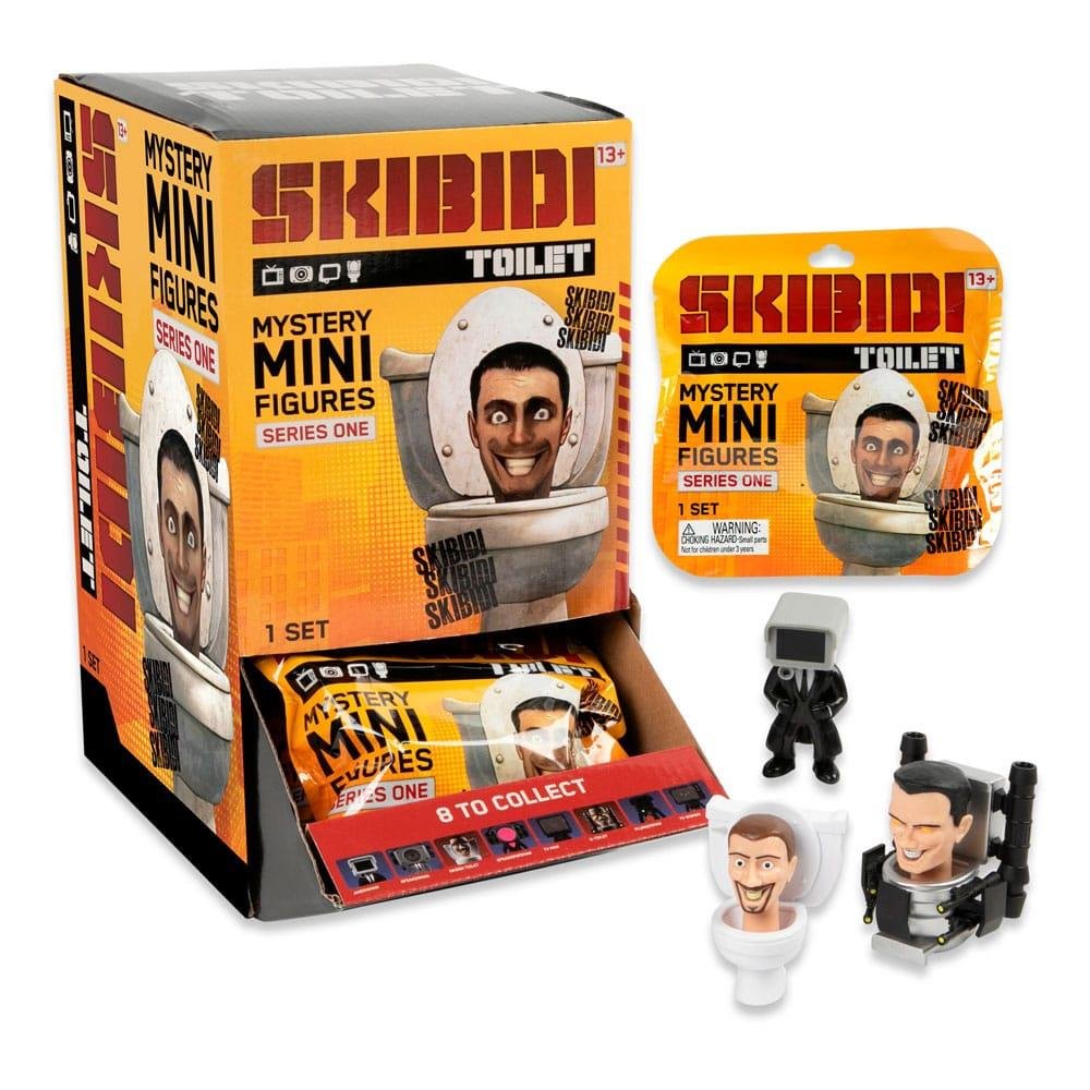 Skibidi Toilet – Mystery Mini Φιγούρα (Τυχαίο Περιεχόμενο)