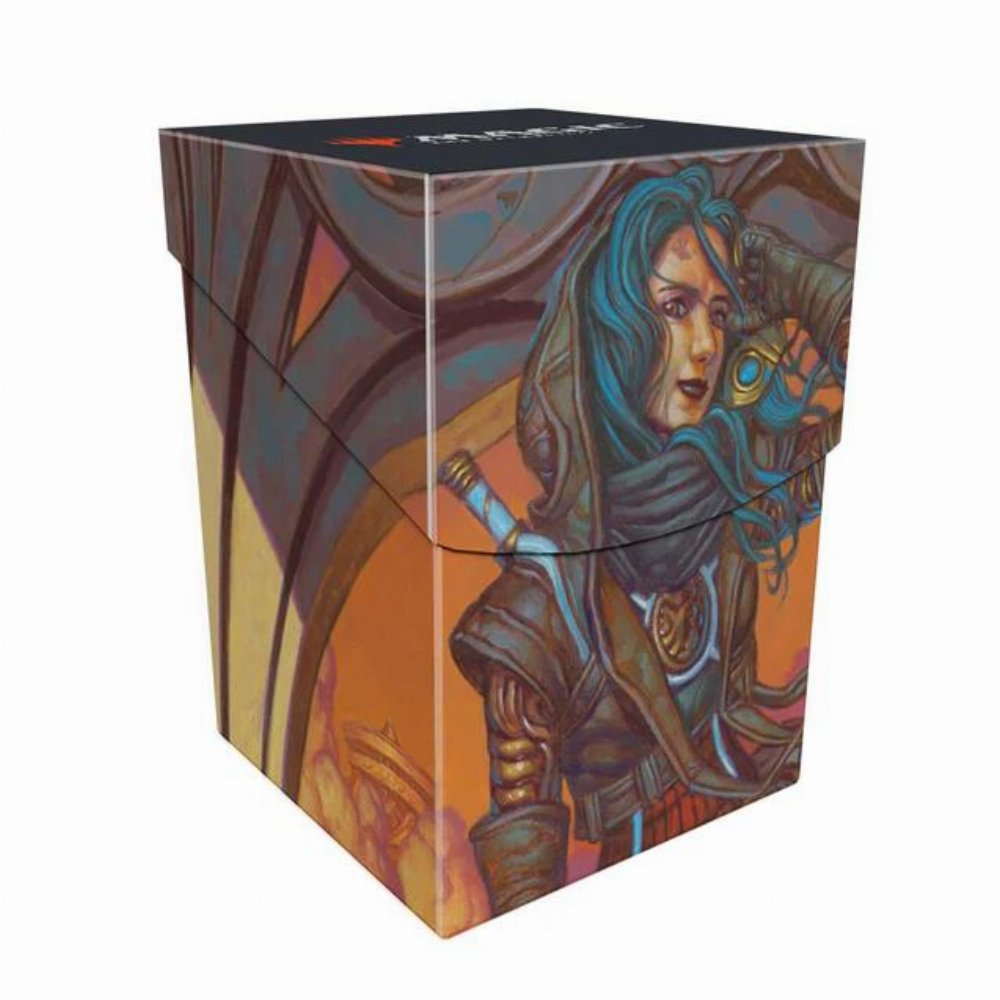 Ultra Pro 100+ Deck Box – Aetherdrift: Sita Varma, Masked Racer