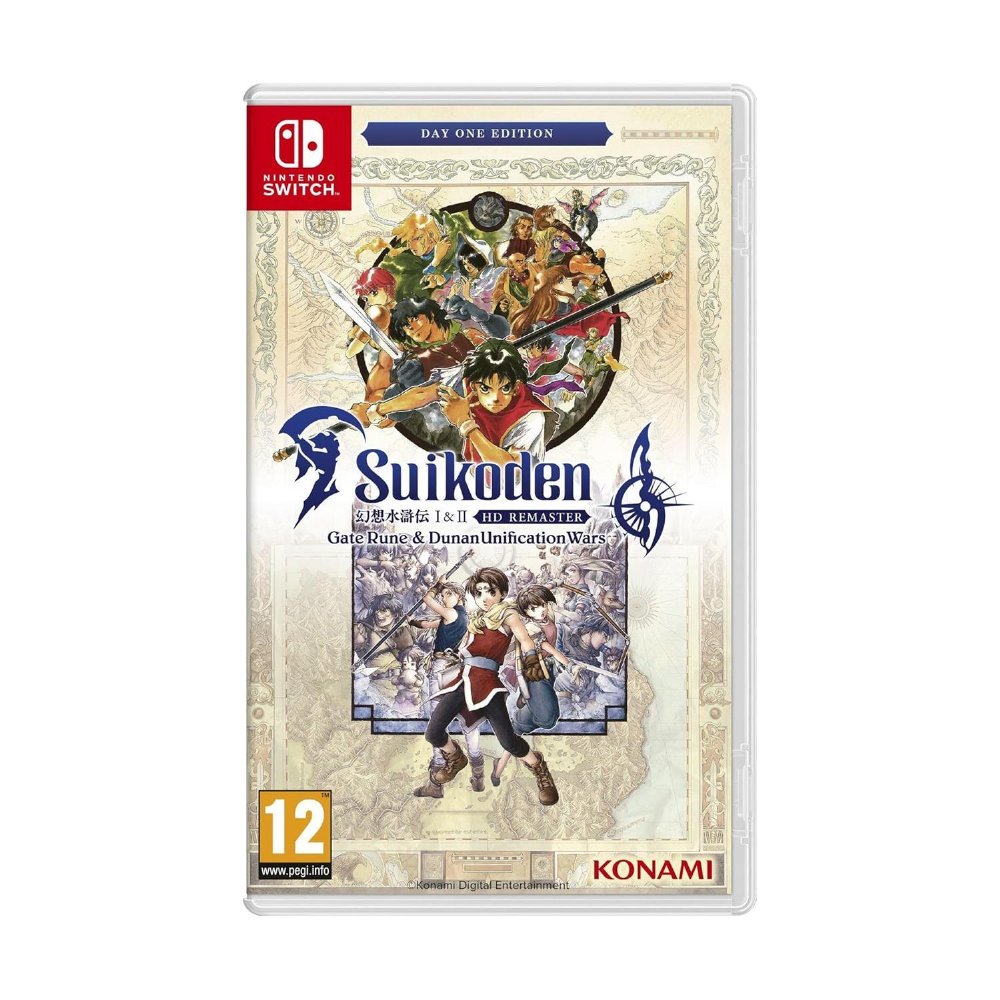 Nintendo Switch Game – Suikoden I&II HD Remaster Gate Rune and Dunan Unification Wars – Day One Edition