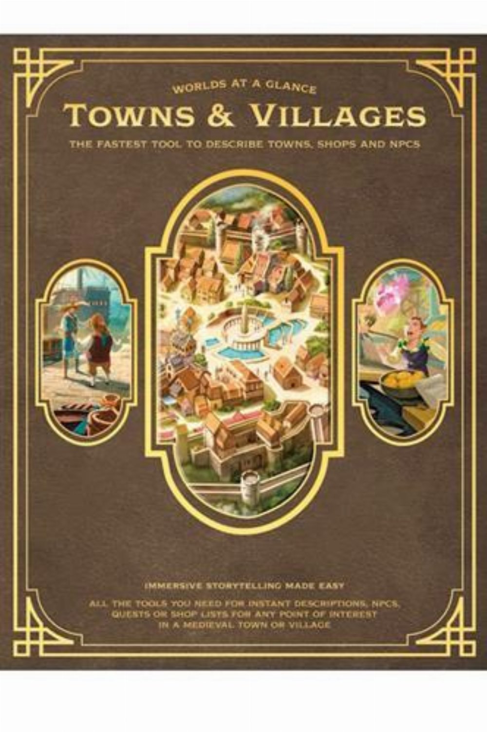 Worlds at a Glance (RPG) - Book: Towns & Villages Book