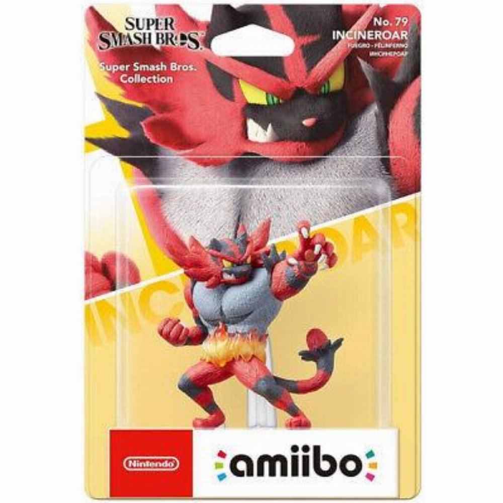 Nintendo Amiibo: Super Smash Bros – Incineroar #79 Φιγούρα