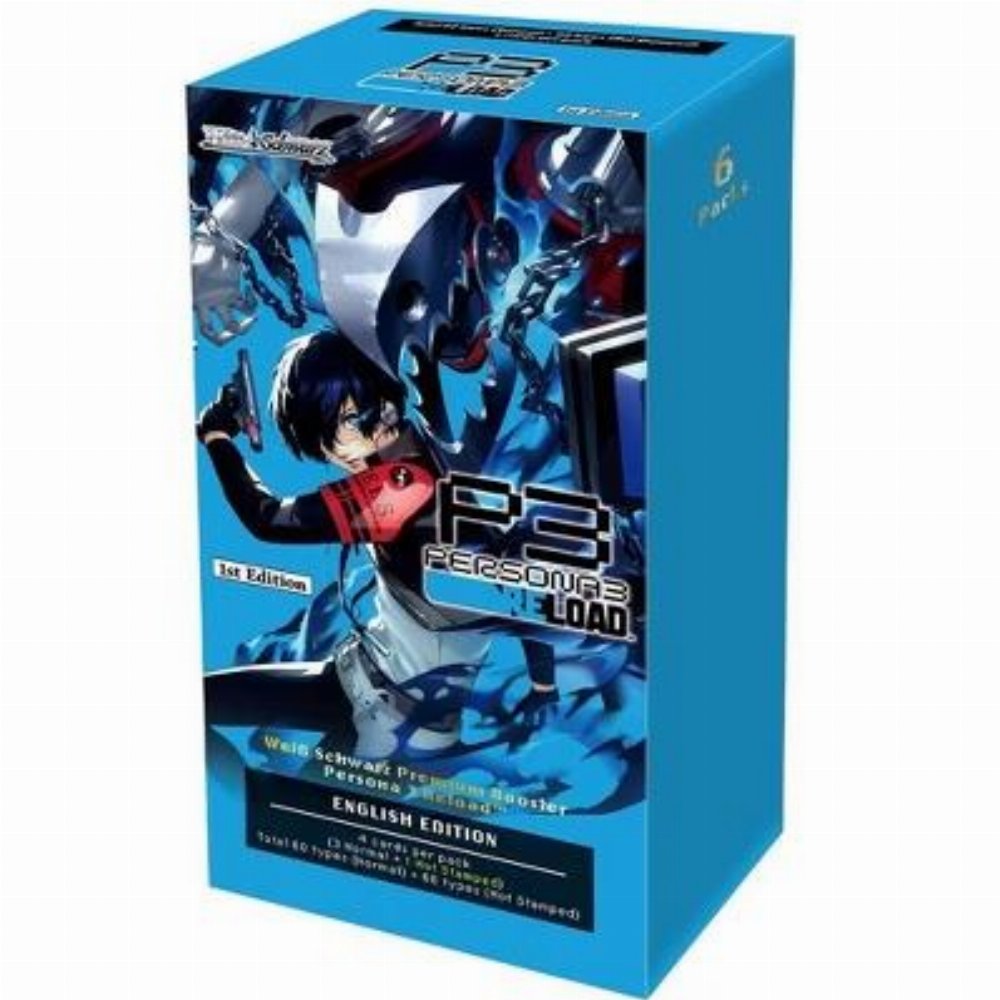 Weiss / Schwarz – Persona 3 Reload Premium Booster Display (6 packs)