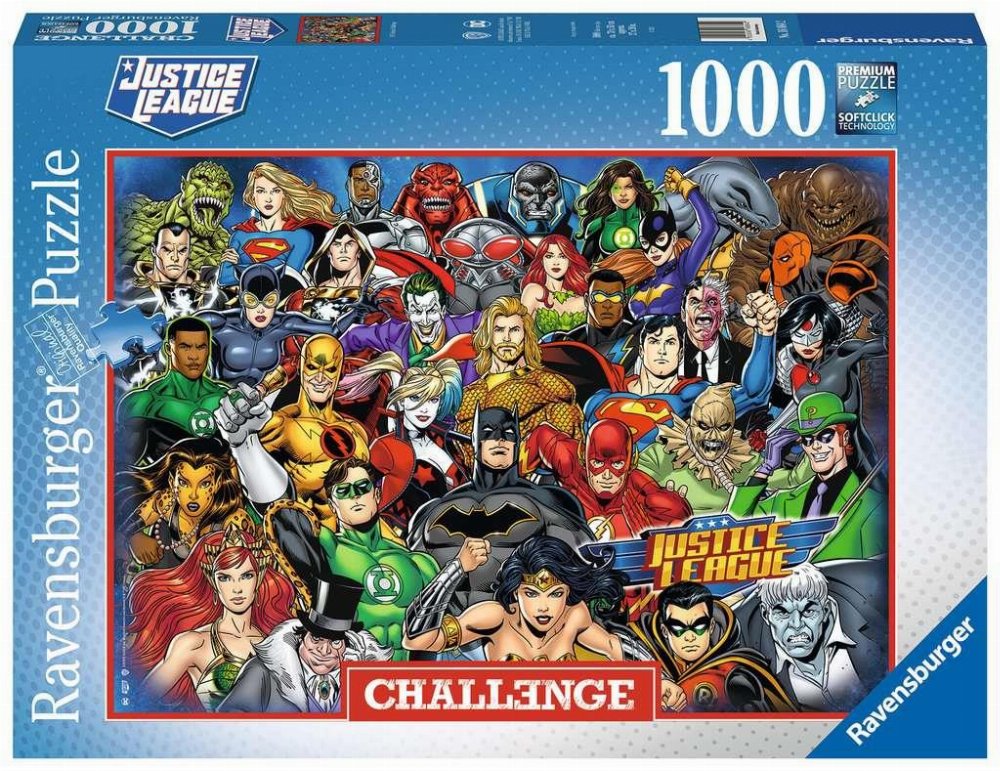 Παζλ 1000 κομμάτια – DC Challenge