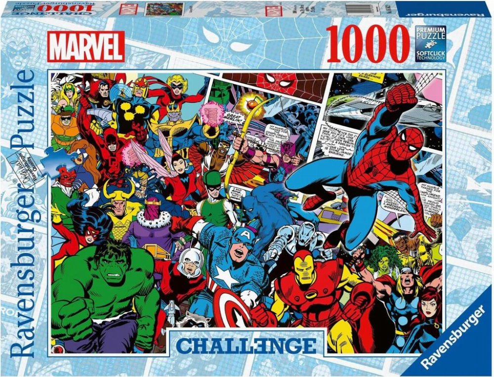 Παζλ 1000 κομμάτια – Marvel Challenge