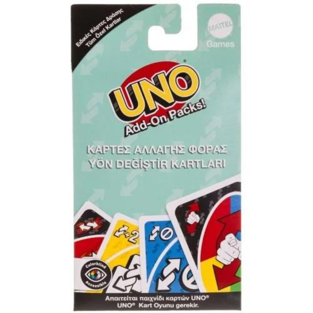 Επέκταση UNO Add-On Packs Κάρτες Αλλαγής Φοράς