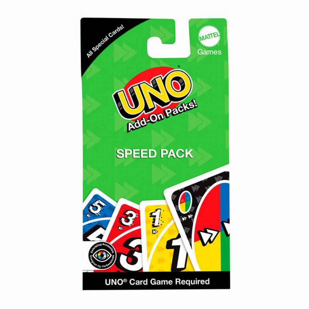 Επέκταση UNO Add-On Packs Κάρτες Ταχύτητας