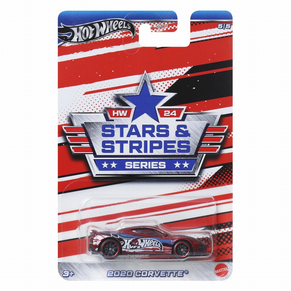 Hot Wheels – Star & Stripes Series – 2020 Corvette (HRW66)